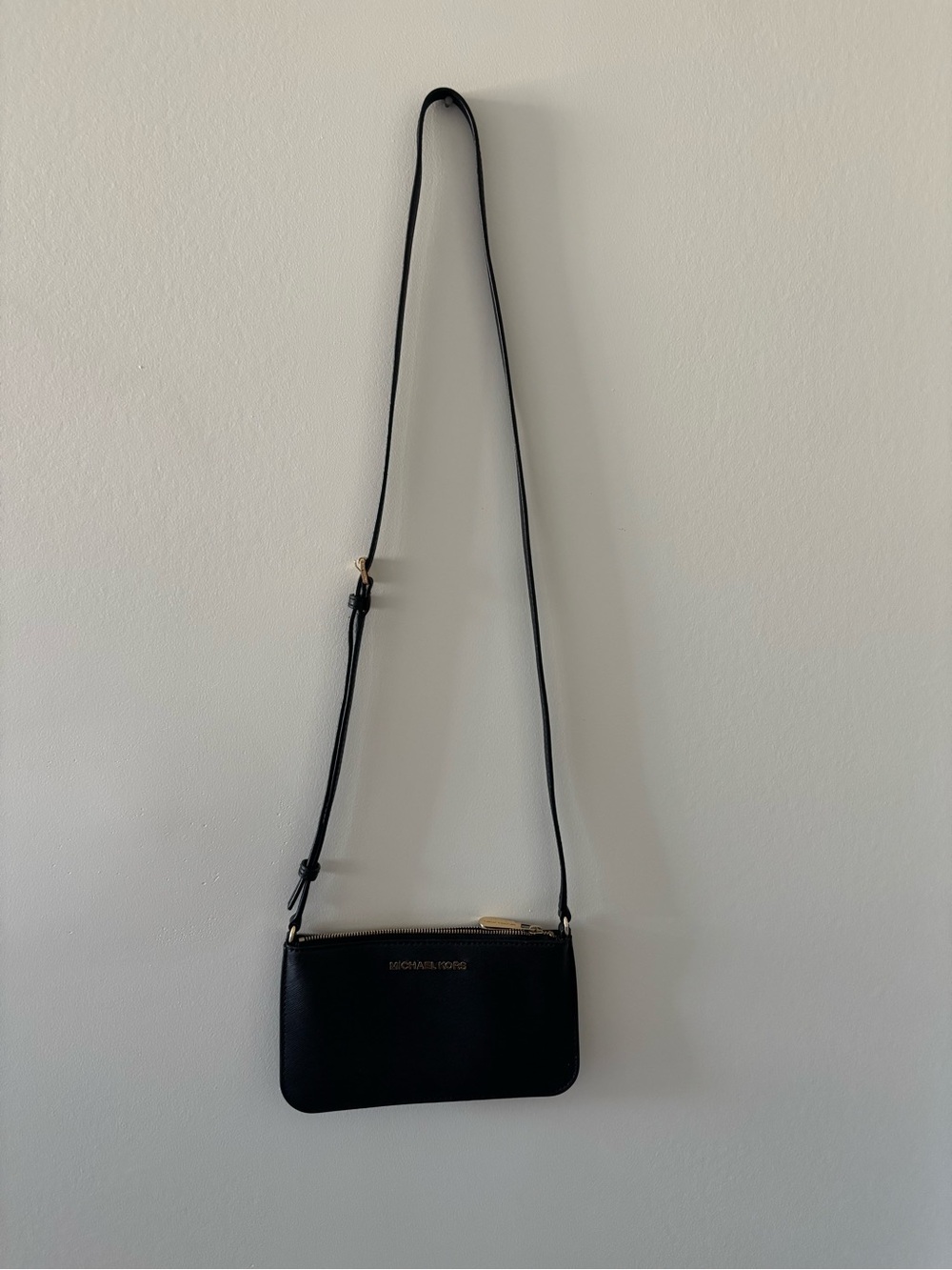 Michael Kors Black Leather Crossbody - Picture 2 of 2